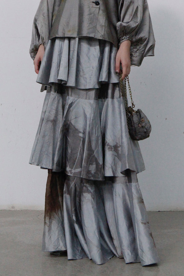 MUTEDANCE real silk hill skirt MD22FW66